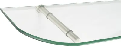 Produktbild von Glasregal 6mm + STICK, Nachbildung:Klar, Größe :90 x 20 cm