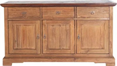 Produktbild von SIT Möbel Sideboard | 3 Schubladen, 3 Türen | Teakholz natur | B 148 x T 44 x H 83,5 cm | 06203-34 | Serie SEADRIFT