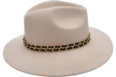 Seeberger Aufschlagmütze  in Perlfang-Muster 20012-0 in beige