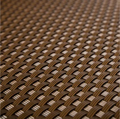 Produktbild von PE-Rattan in 0,9m Breite (Meterware) Sichtschutz Balkonblende – hellbraun