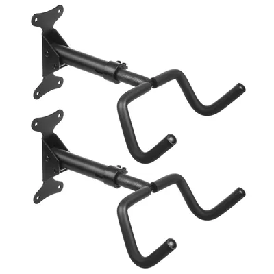 Produktbild von 2x Maclean Fahrrad-Wandhalterung horizontal Stahl max. Belastung 30kg MC-431