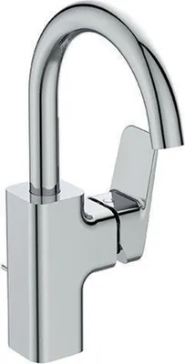 Produktbild von Ideal Standard Waschtischarmatur Ceraplan H200, hoher Auslauf, Ausladung 145mm BD235AA Chrom