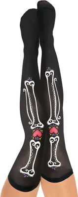 Produktbild von Fritz Fries & Söhne GmbH & Co., Fries Fritz / Partychic FRIES - Overknees Dia de los Muertos, 50 DEN Sonstige
