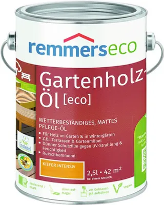Produktbild von Remmers Gartenholzöl [eco] kiefer-intensiv 2,5 l