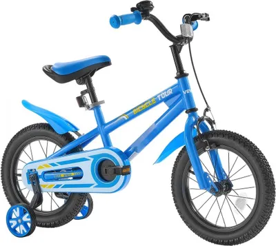 Obrázok produktu pre Detský bicykel v štýle BMX 14 palcov - pre deti vo veku 4-8 rokov, 90-115 cm