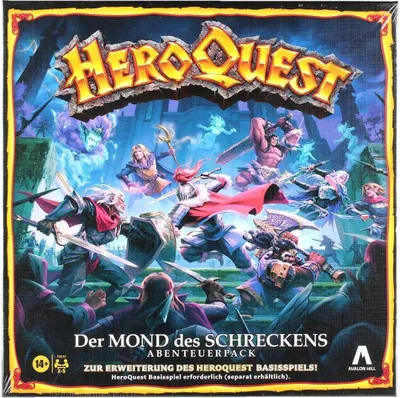 Produktbild von Hasbro Gaming Avalon Hill HeroQuest Der Mond des Schreckens Abenteuerpack, 14 Jahr(e)