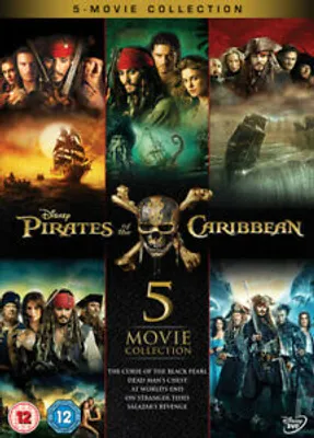 Produktbild von Pirates of the Caribbean: 5-movie Collection DVD (2017) Johnny Depp, Verbinski