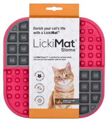 Obrázek produktu pro SLOMO lízací podložka LICKIMAT, Barva: Růžová