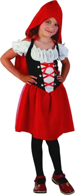 Produktbild von Klassisches Rotkäppchen-Kostüm für Mädchen L 10-12 Jahre (130-140 cm)