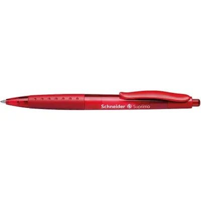 Produktbild von Schneider 135602 Kugelschreiber Suprimo rot Schreibfarbe rot