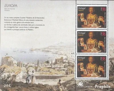 Produktbild von Briefmarken Portugal - Madeira 1996 Mi Block15 (kompl.Ausg.) postfrisch Berühmte Frauen