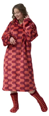 Produktbild von Textino Hoodie Rusty 70x110 cm Rot