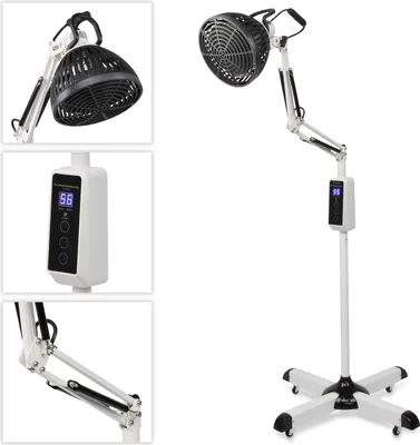 Produktbild von LIROMA® TDP Infrarot-Lampe - Mineralscheibe - MOXA-Lampe - Lichttherapie - Infrarottherapie
