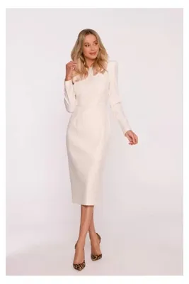 Produktbild von Kleid STYLOVE S412 ELFENBEIN Größe: L