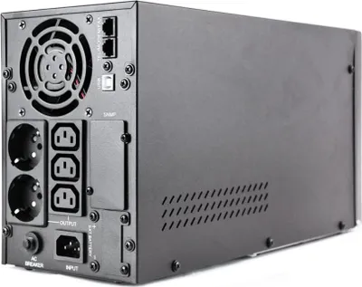 Obrázok produktu pre gembird 2000 VA Sinuswellen-USV, 2 x Schuko, USB, schw.