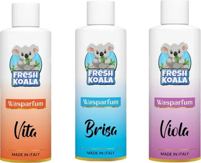 Produktbild von FreshKoala® Luxus Wäscheparfüm - Probierpaket 3 x 100 ml - Brisa, Vita, Viola - Mit Extra Langanhaltendem Duft