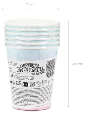 Immagine prodotto di PartyDeco KPP103-EU1, 250 ml, carta, multicolore, 75 mm, 115 mm, 6 pezzo/i
