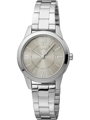 Produktbild von Esprit ES1L239M1175 Wind Uhr Damenuhr Edelstahl Datum Silber