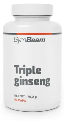 Produktbild von GymBeam - Tripleinseng, 90 Kapseln