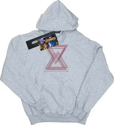 Produktbild von Marvel - "Avengers Infinity War" Kapuzenpullover für Mädchen BI3406 (152-158) (Grau)