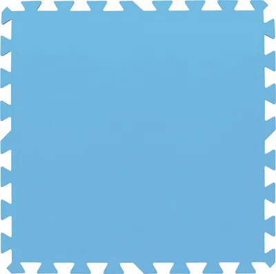 Produktbild von 8 Stück Pool Bodenschutzmatte Schutz 9,50€/m² Fliesen Bodenschutz Poolmatte Fitness Bodenmatte Unterlegmatte Poolunterlage 50x50cm Blau 2m²