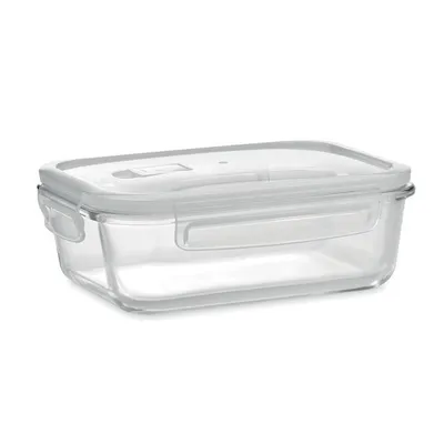 Produktbild von Glas Frischhaltedose Set mit Deckel - 4x Vorratsdosen  - auslaufsicher hitzebeständig kältebeständig - Glasbehälter Boxen