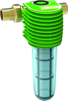 A product shot of a water filter.