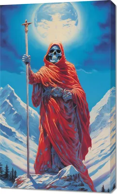 Produktbild von Bild 60x100cm Wächter des Bergmondes