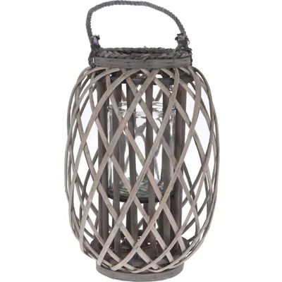 Obrázek produktu pro Dekorativní lucerna 40 x 26 cm proutěná