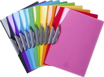 Produktbild von Exacompta 20x Präsentationsmappe blickdicht PP Clip-Design A4 sortiert 45670E
