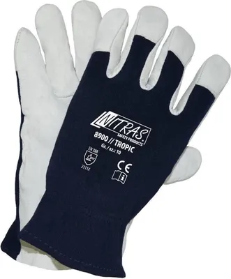 Produktbild von Arbeitshandschuhe | 100 Paar Nitras Tropic Mechanikerhandschuhe | Gr. 7 - 11