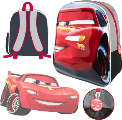 Image de Sac à dos scolaire 3D Cars 8102