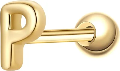 Produktbild von Glanzstücke München Piercing Buchstabe P Sterling Silber 50084912