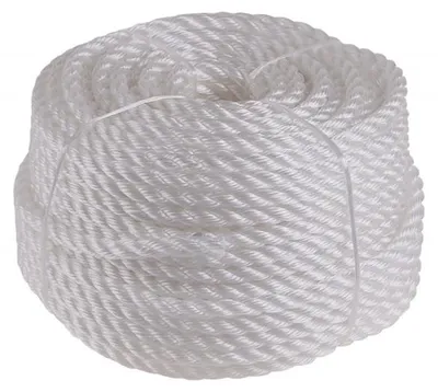 Produktbild von Levior Nylonseil 10 mm x 50 m weiß