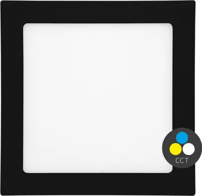 Zdjęcie produktu dla Ecolite SMD panel 30x30cm, 25W, CCT, IP44, 2260lm LED-WSQ-CCT/25W/CR