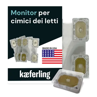 Immagine prodotto di Catchmaster Monitore per cimici dei letti 4X - Rilevatore di cimici dei letti per individuare le infestazioni - Non tossico e inodore