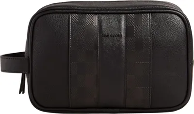 Imagen del producto de Ted Baker neceser Waydee House Check PolyurethanWashbag Black