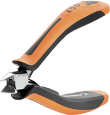 Produktbild von Weidmüller 9205130000, Diagonale Zange, 1,5 mm, Abnutzungsresistent, Schwarz, Orange, 120 mm, 90 g