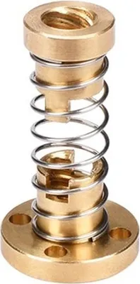 Produktbild von T8x8 Anti Backlash gefederte Messingmutter für Z-Achse