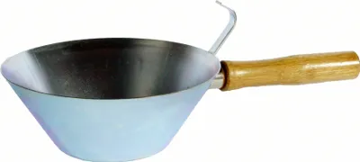 Produktbild von Gipserpfännchen Ø 180 mm, Zink, konische Form