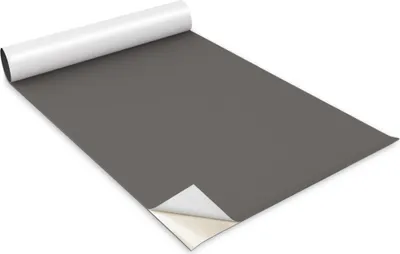 Produktbild von Möbelfolie für Küchenfronten zum Einwickeln Grau 100x50 cm