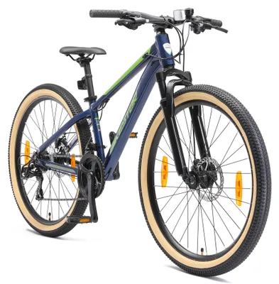 Produktbild von BIKESTAR Alu Mountainbike 26 Zoll | 21 Gang Hardtail Sport MTB 13 Zoll Rahmen Scheibenbremse Federgabel | Blau