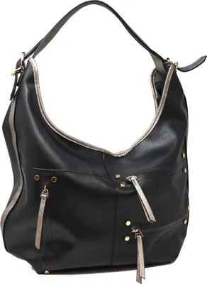 Produktbild von Saccess Damen Tasche Handtasche Schultertasche Schwarz XXL S1636