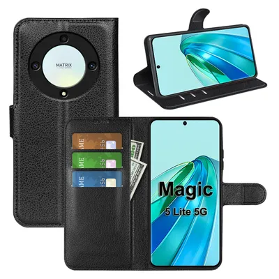 Produktbild von Handy Tasche Honor Magic 5 Lite 5G Hülle Wallet Case Handyhülle Flip Case Etui