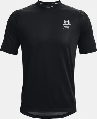 Produktbild von Under Armour Ua Armourprint Ss 014 Halo Gray Xl