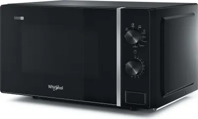 Obrázek produktu pro Whirlpool MWP 103 B, Pracovní deska, Mikrovlnná trouba s grilem, 20 l, 700 W, Otočné, Černá