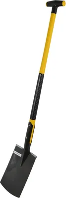 Produktbild von Sonneck Gartensparten mit Glasfaserstiel 1400mm Länge - Profi Gartenschaufel mit Winkelauftritt
