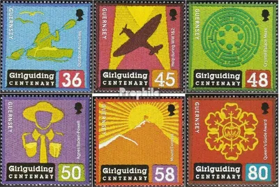 Produktbild von Briefmarken GB - Guernsey 2010 Mi 1300-1305 (kompl.Ausg.) postfrisch Pfadfinderinnen