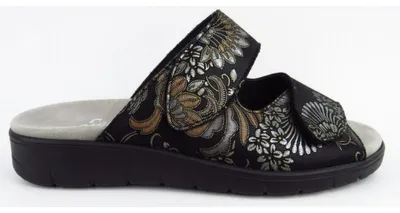 Produktbild von Semler Dunja FLORES Pantolette Schwarz in Gr. 38.5