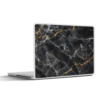 Produktbild von MuchoWow® Laptop Aufkleber Sticker Cover Marmor - Limone - Muster 40x30 cm - Laptop Dekoration - Selbstklebend
